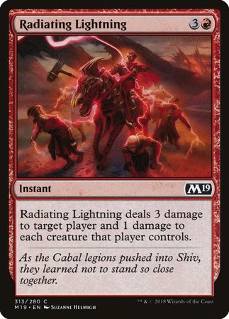 Radiating Lightning [Core Set 2019] | GnG Games