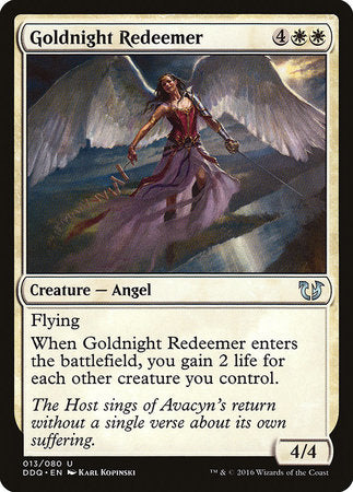 Goldnight Redeemer [Duel Decks: Blessed vs. Cursed] | GnG Games