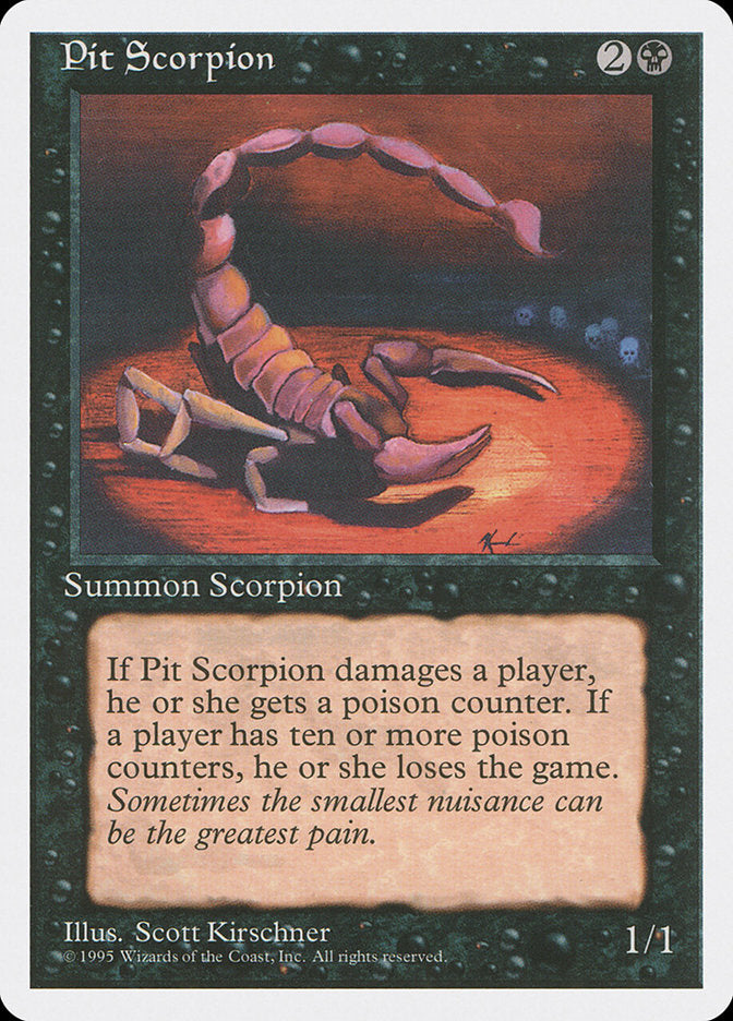 Pit Scorpion [Fourth Edition] | GnG Games