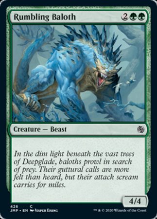 Rumbling Baloth [Jumpstart] | GnG Games