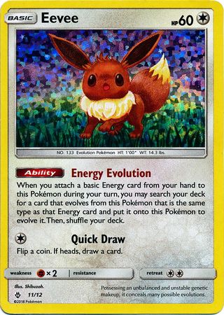 Eevee (11/12) [McDonald's Promos: 2018 Collection] | GnG Games