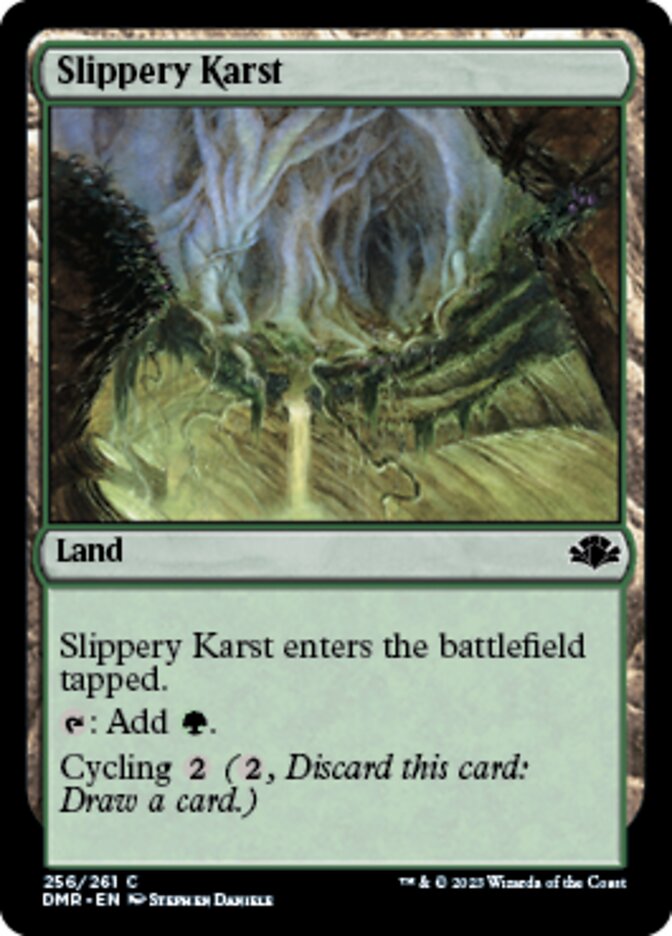 Slippery Karst [Dominaria Remastered] | GnG Games