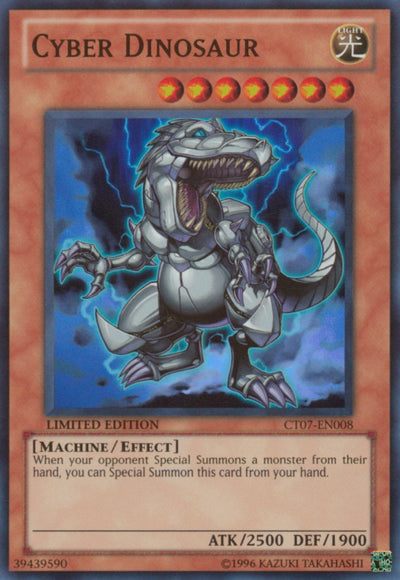 Cyber Dinosaur [CT07-EN008] Super Rare | GnG Games