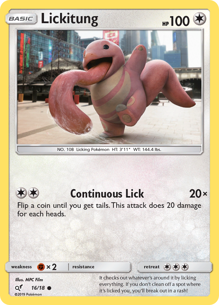 Lickitung (16/18) [Sun & Moon: Detective Pikachu] | GnG Games