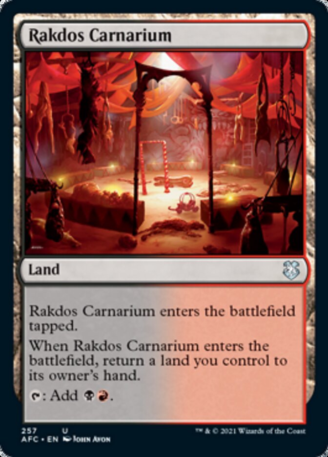 Rakdos Carnarium [Dungeons & Dragons: Adventures in the Forgotten Realms Commander] | GnG Games