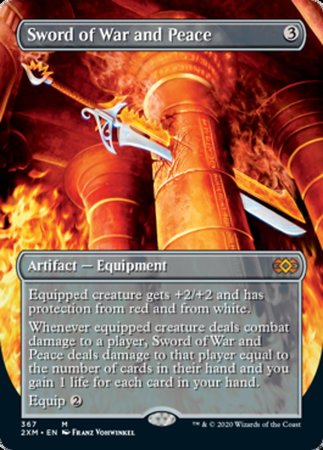 Sword of War and Peace (Borderless) [Double Masters] | GnG Games