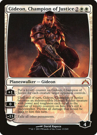 Gideon, Champion of Justice [Gatecrash] | GnG Games