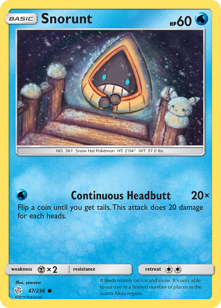 Snorunt (47/236) [Sun & Moon: Cosmic Eclipse] | GnG Games