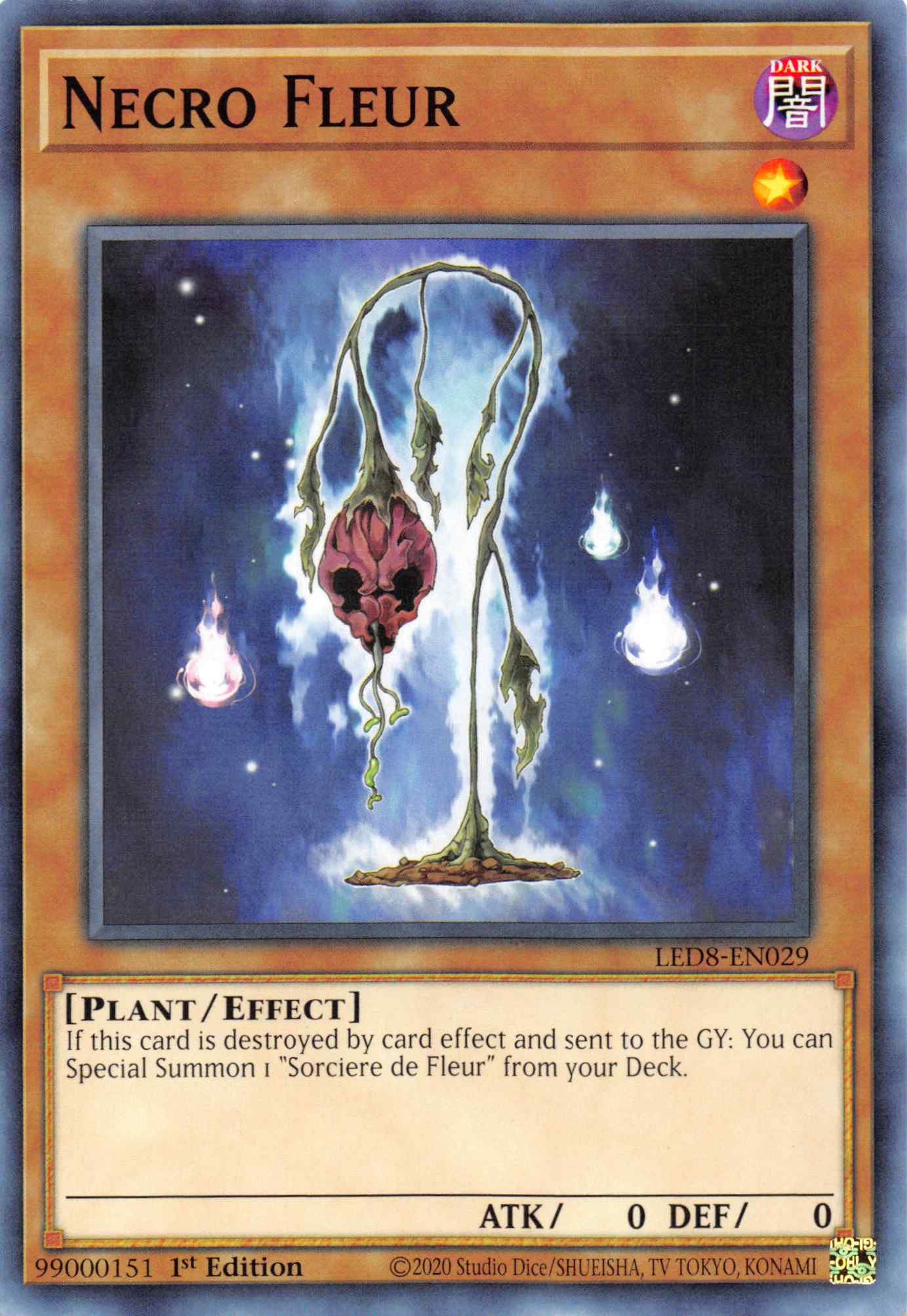 Necro Fleur [LED8-EN029] Common | GnG Games