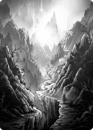 Mountain Art Card [Innistrad: Midnight Hunt Art Series] | GnG Games