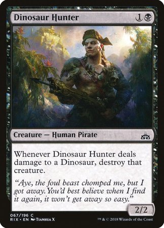 Dinosaur Hunter [Rivals of Ixalan] | GnG Games