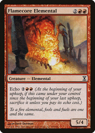 Flamecore Elemental [Time Spiral] | GnG Games
