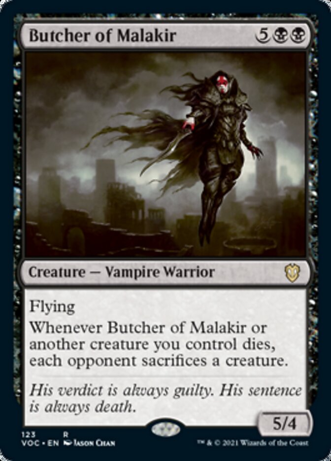 Butcher of Malakir [Innistrad: Crimson Vow Commander] | GnG Games