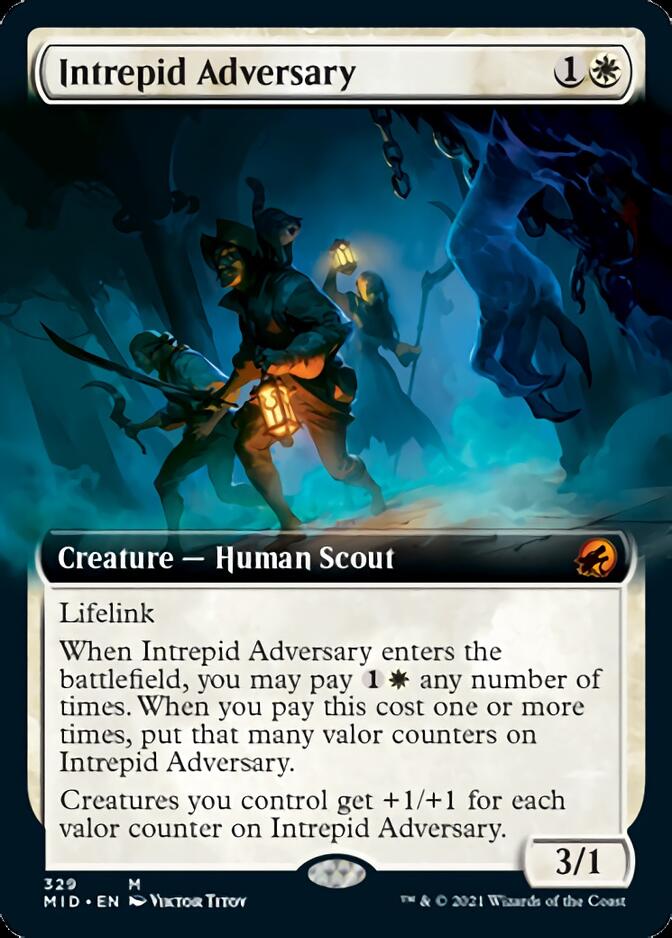 Intrepid Adversary (Extended) [Innistrad: Midnight Hunt] | GnG Games