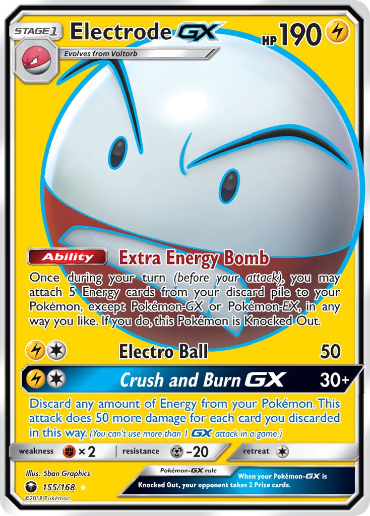 Electrode GX (155/168) [Sun & Moon: Celestial Storm] | GnG Games