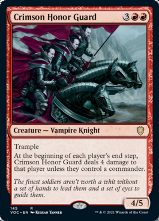 Crimson Honor Guard [Innistrad: Crimson Vow Commander] | GnG Games