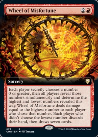 Wheel of Misfortune (Extended Art) [Commander Legends] | GnG Games