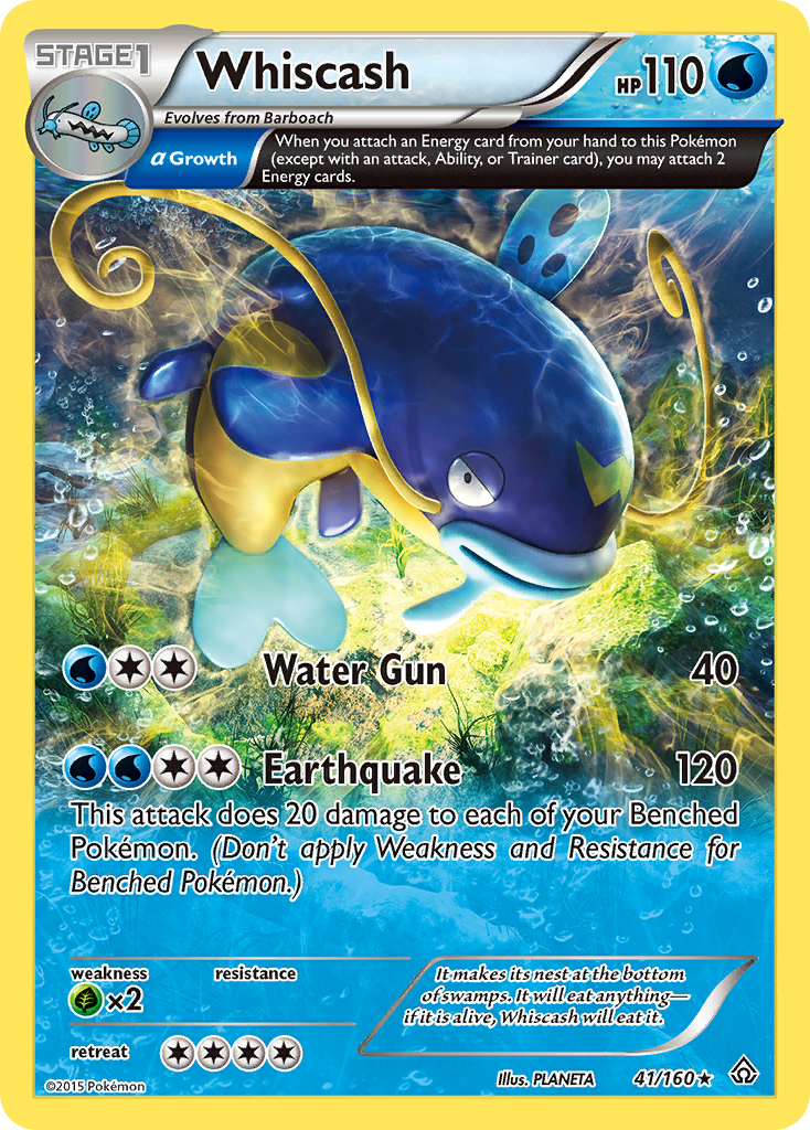 Whiscash (41/160) [XY: Primal Clash] | GnG Games