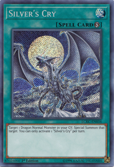 Silver's Cry [LCKC-EN034] Secret Rare | GnG Games