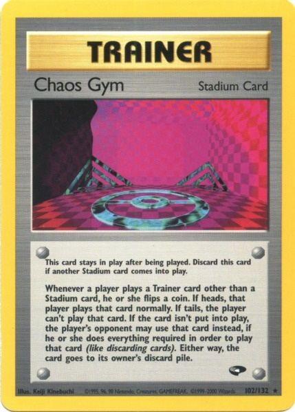 Chaos Gym (102/132) [Gym Challenge Unlimited] | GnG Games