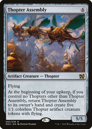 Thopter Assembly [Duel Decks: Elves vs. Inventors] | GnG Games