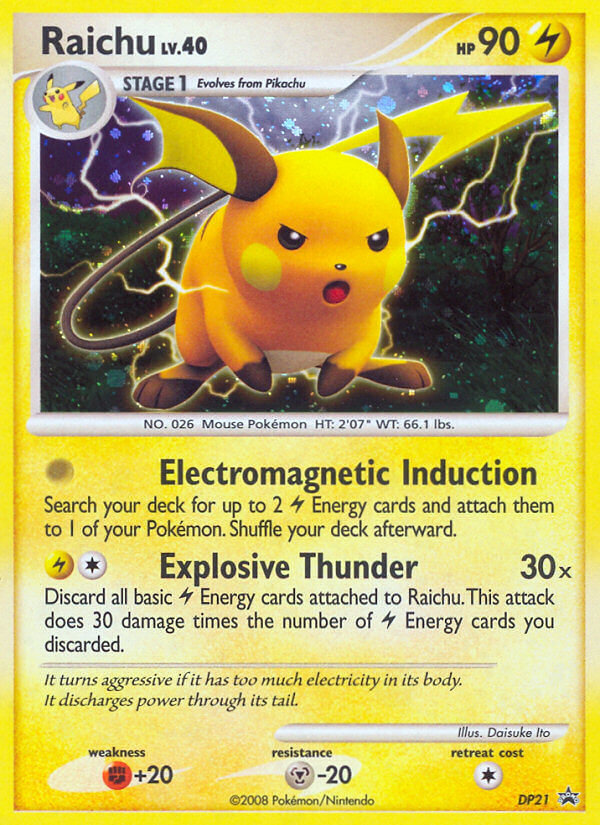 Raichu (DP21) [Diamond & Pearl: Black Star Promos] | GnG Games