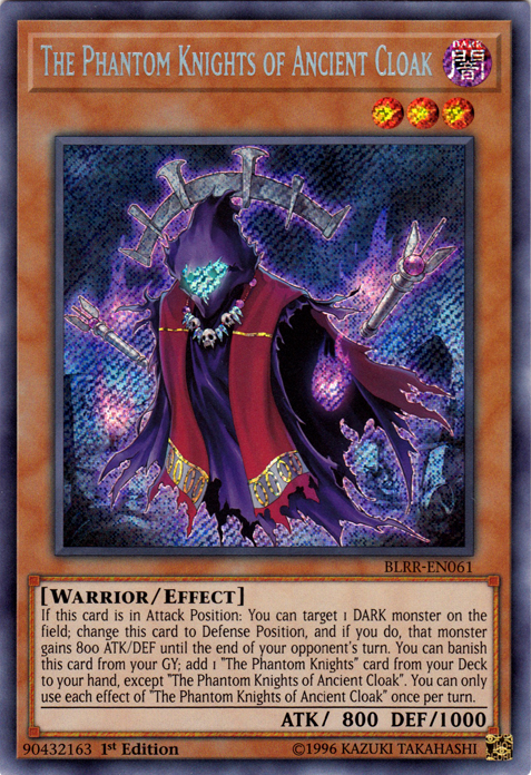 The Phantom Knights of Ancient Cloak [BLRR-EN061] Secret Rare | GnG Games