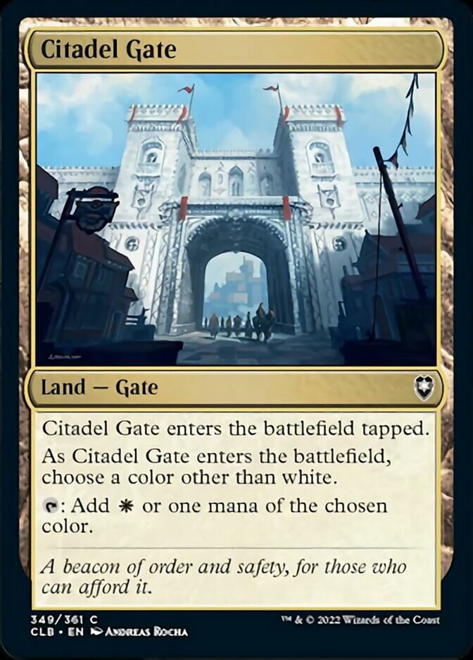 Citadel Gate [Commander Legends: Battle for Baldur's Gate] | GnG Games