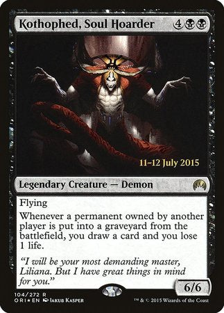 Kothophed, Soul Hoarder [Magic Origins Promos] | GnG Games