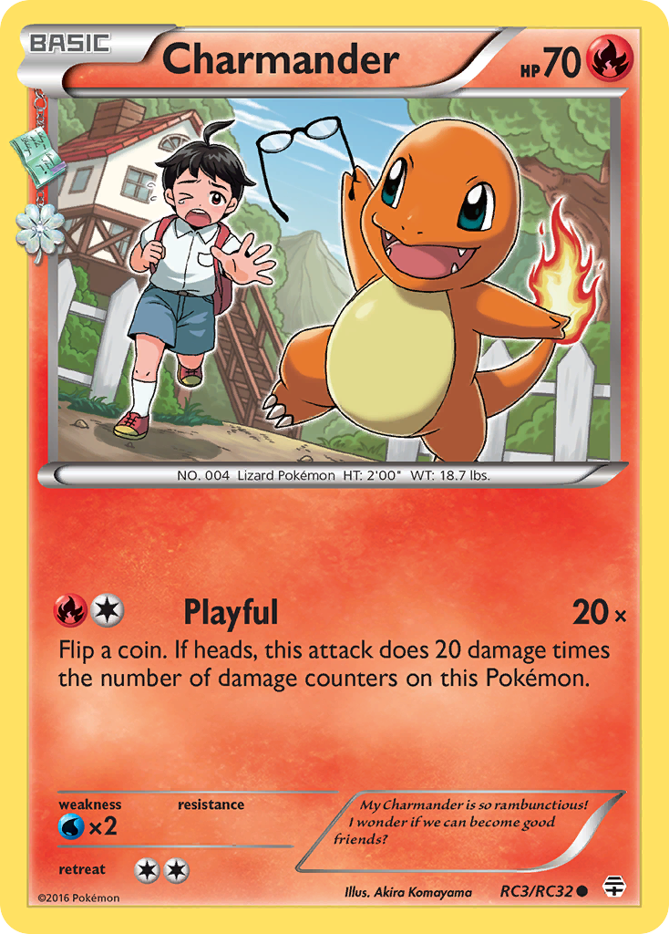 Charmander (RC3/RC32) [XY: Generations] | GnG Games