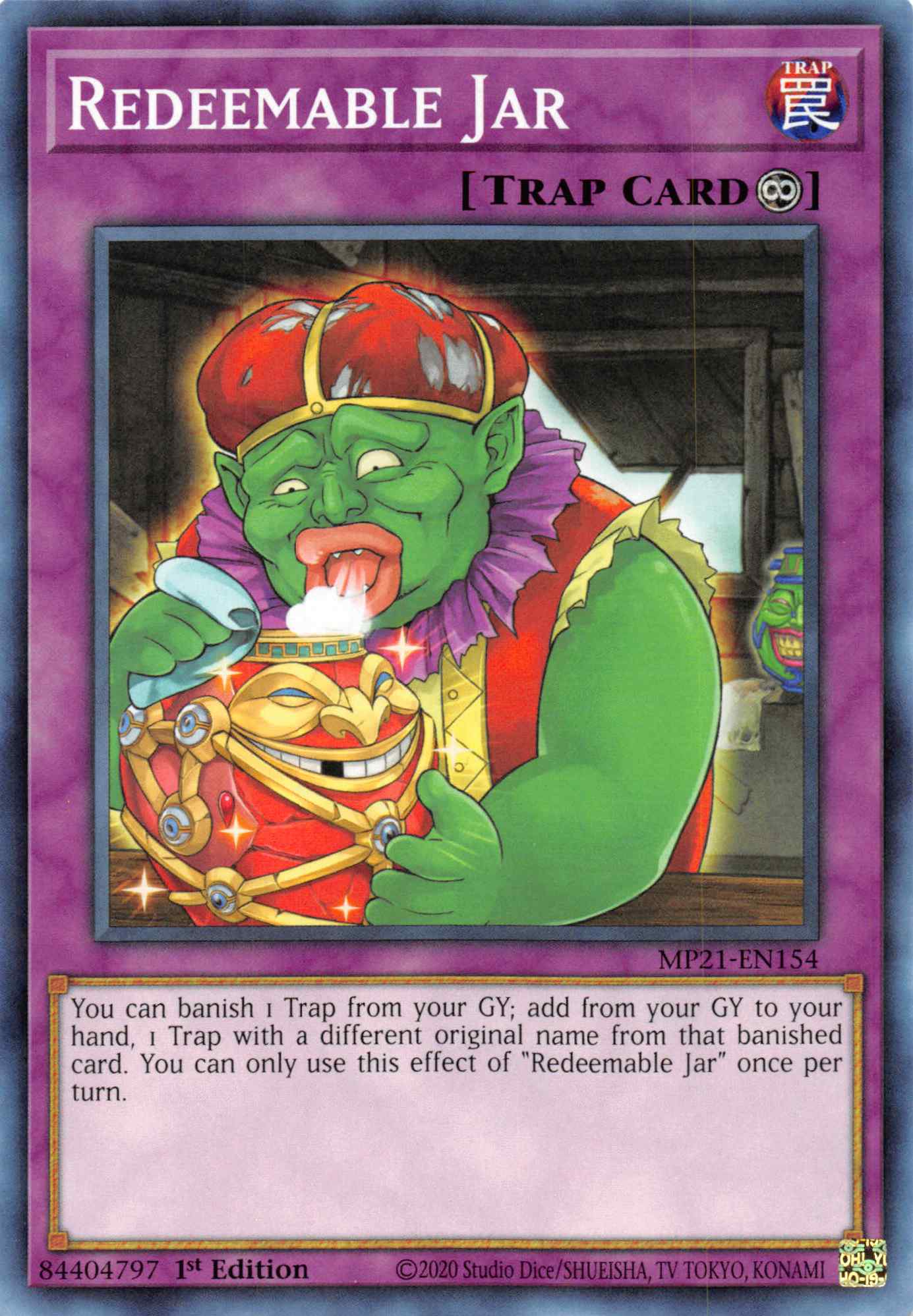 Redeemable Jar [MP21-EN154] Common | GnG Games