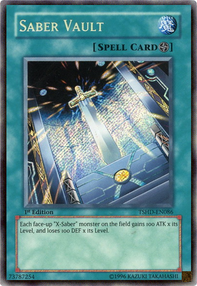 Saber Vault [TSHD-EN086] Secret Rare | GnG Games