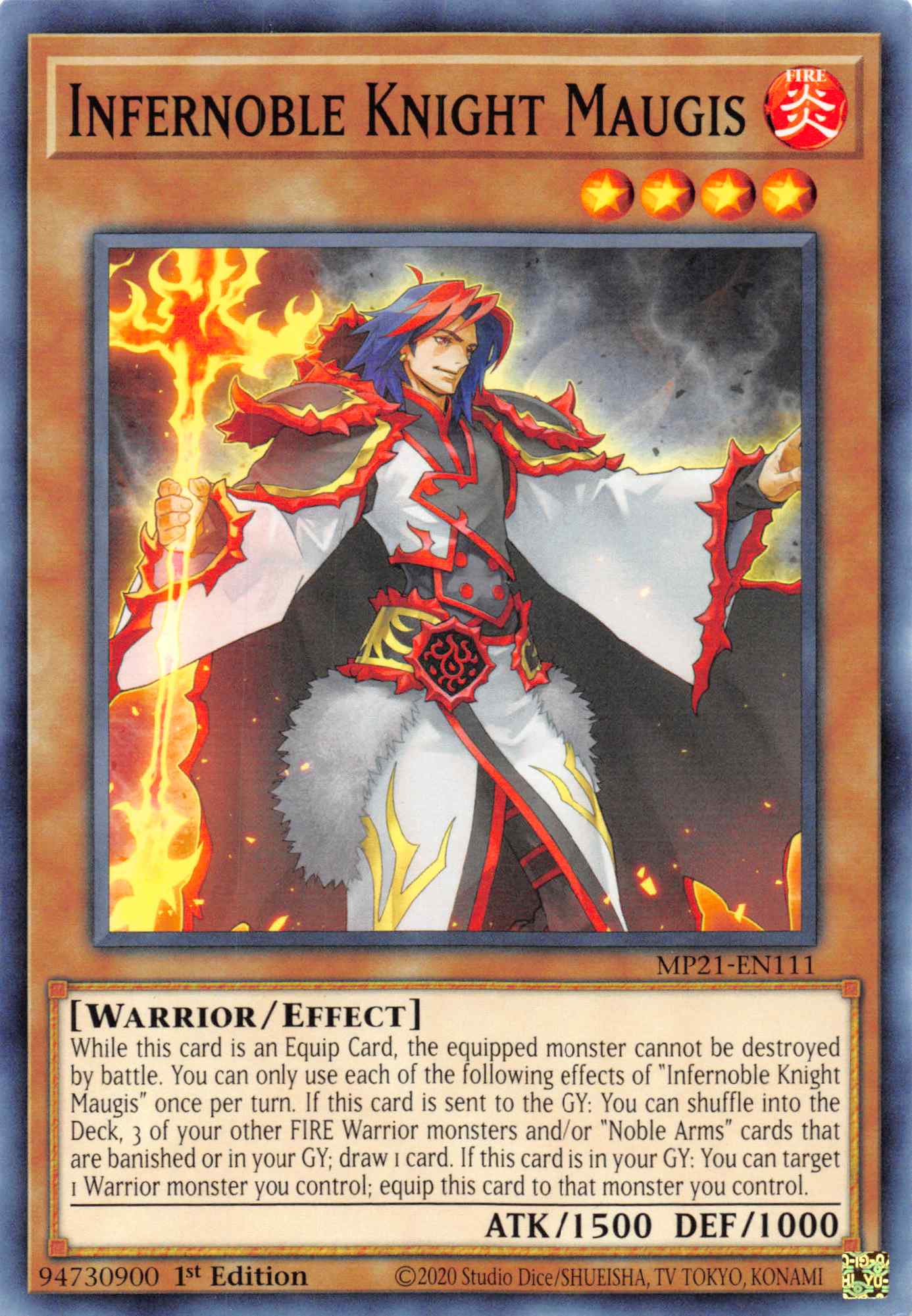 Infernoble Knight Maugis [MP21-EN111] Common | GnG Games