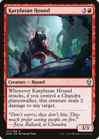 Karplusan Hound [Dominaria] | GnG Games