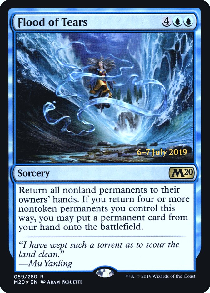 Flood of Tears  [Core Set 2020 Prerelease Promos] | GnG Games