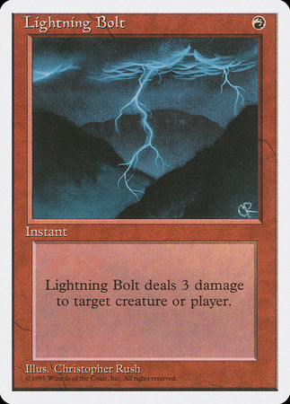 Lightning Bolt [Fourth Edition] | GnG Games