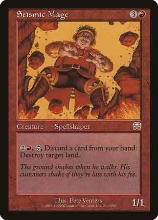 Seismic Mage [Mercadian Masques] | GnG Games