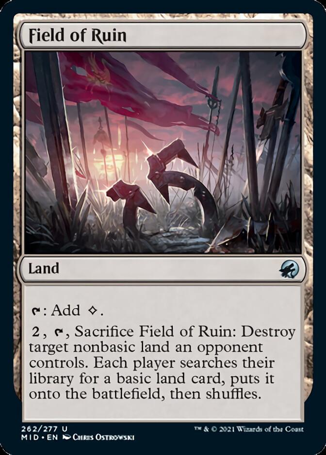 Field of Ruin [Innistrad: Midnight Hunt] | GnG Games