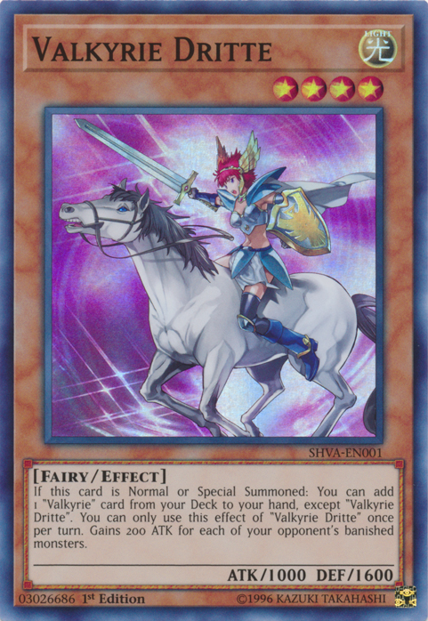 Valkyrie Dritte [SHVA-EN001] Super Rare | GnG Games