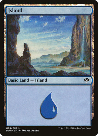 Island (75) [Duel Decks: Speed vs. Cunning] | GnG Games