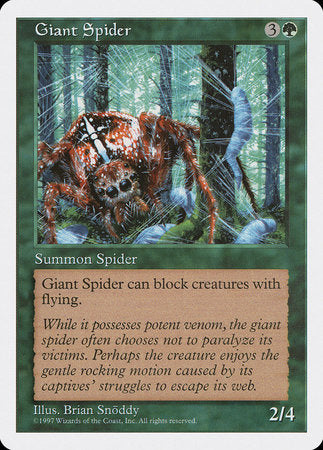 Giant Spider [Fifth Edition] | GnG Games