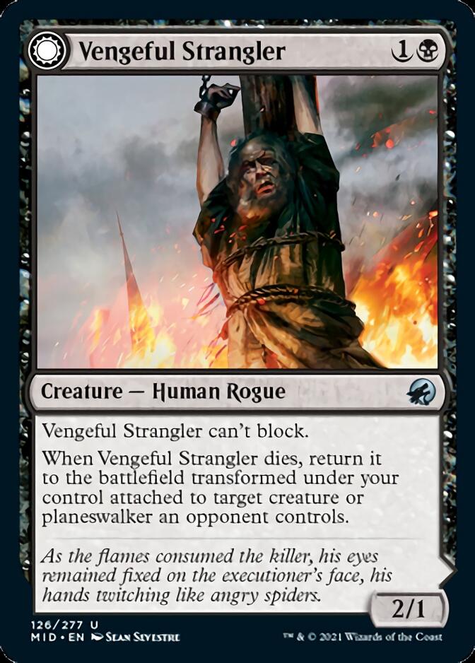 Vengeful Strangler // Strangling Grasp [Innistrad: Midnight Hunt] | GnG Games