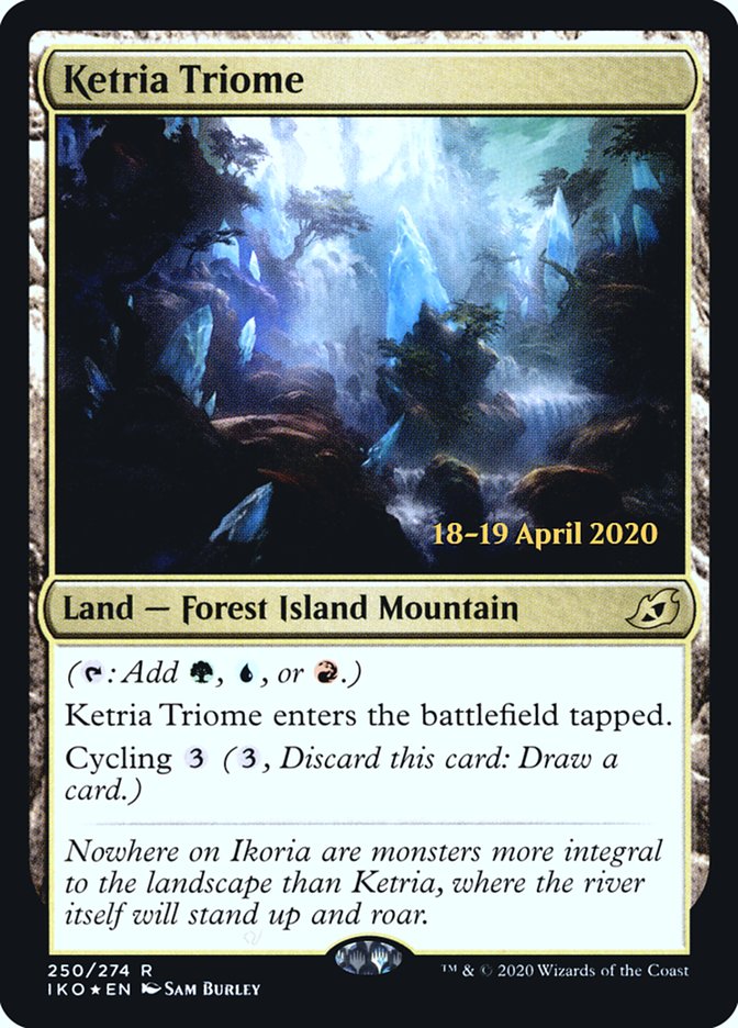 Ketria Triome  [Ikoria: Lair of Behemoths Prerelease Promos] | GnG Games