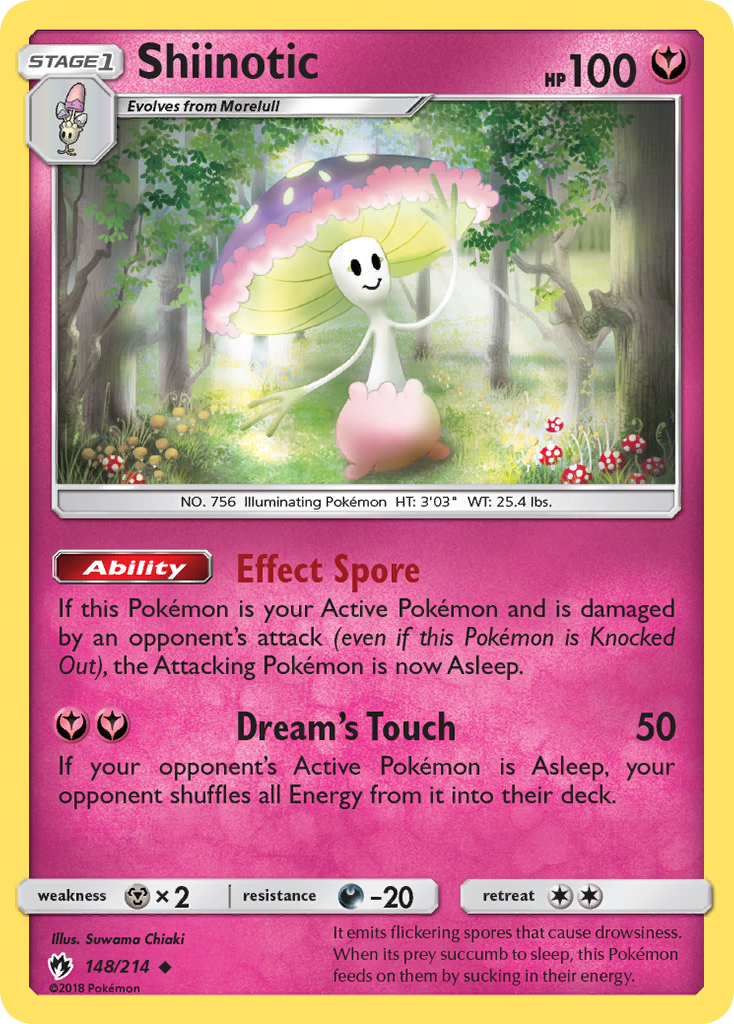 Shiinotic (148/214) [Sun & Moon: Lost Thunder] | GnG Games