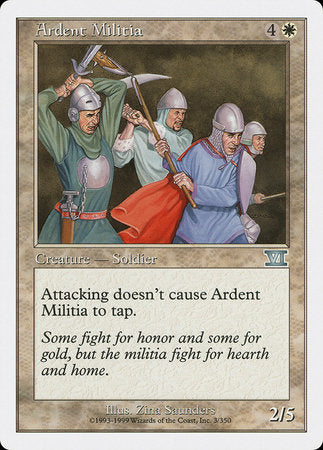 Ardent Militia [Classic Sixth Edition] | GnG Games