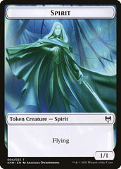 Bird // Spirit Double-sided Token [Kaldheim Commander Tokens] | GnG Games