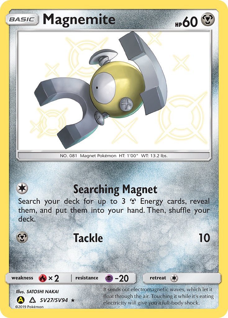 Magnemite (SV27/SV94) [Sun & Moon: Hidden Fates - Shiny Vault] | GnG Games