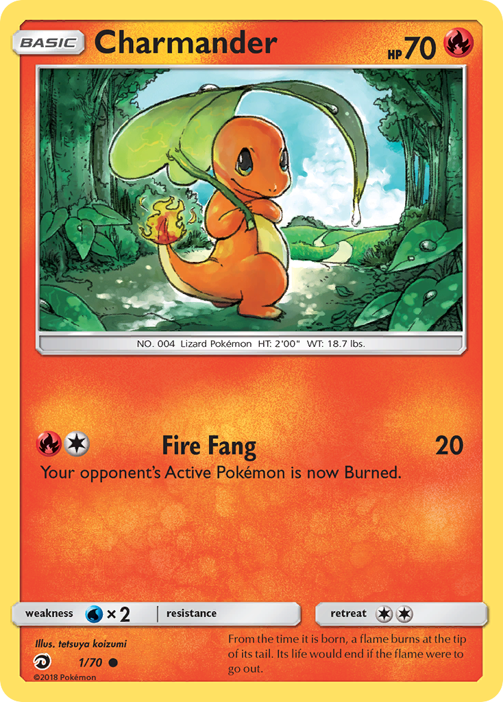 Charmander (1/70) [Sun & Moon: Dragon Majesty] | GnG Games