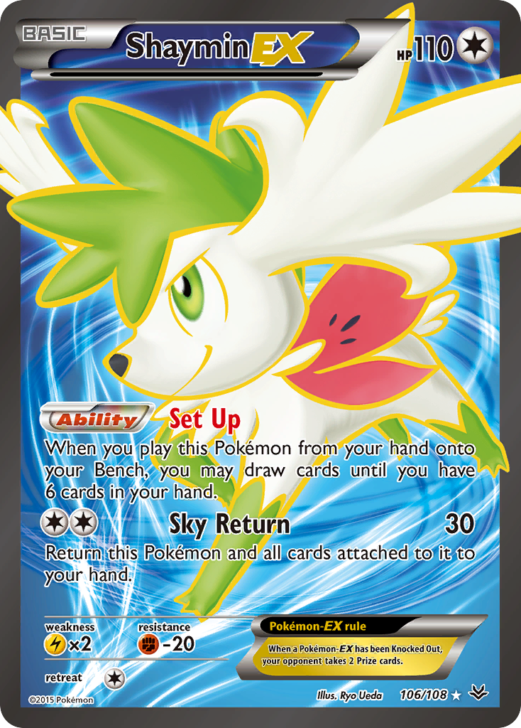 Shaymin EX (106/108) [XY: Roaring Skies] | GnG Games