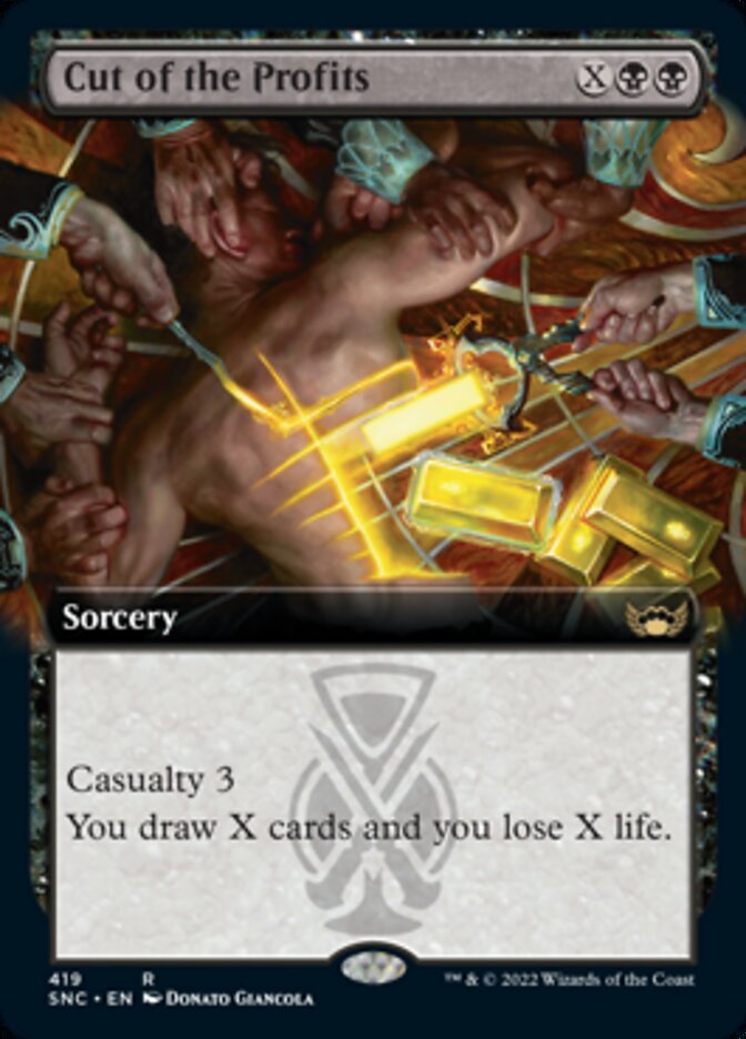 Cut of the Profits (Extended Art) [Streets of New Capenna] | GnG Games